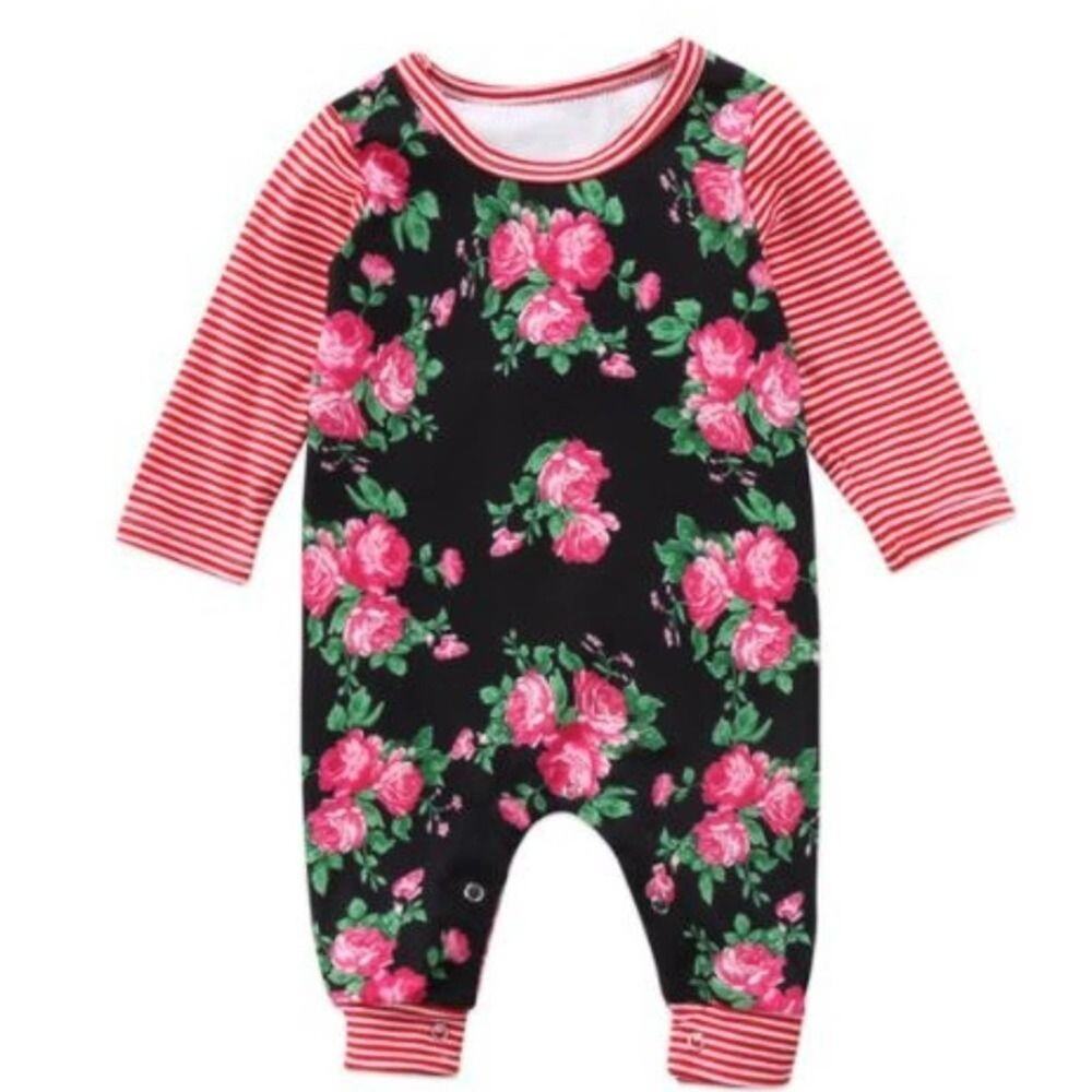 New Baby girl's long romper 3-6 months